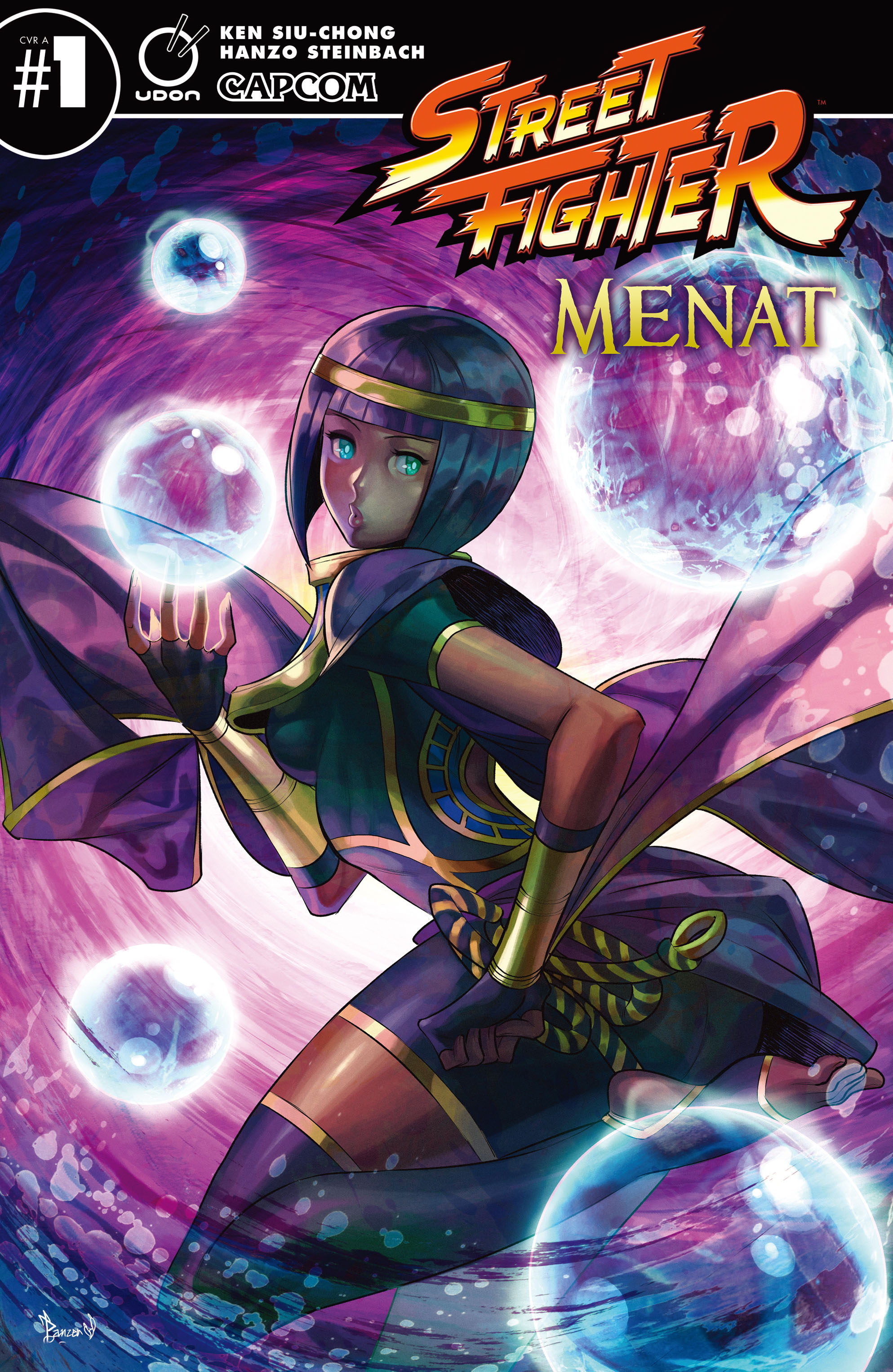 Read online Street Fighter One-shots comic -  Issue # Menat - 1