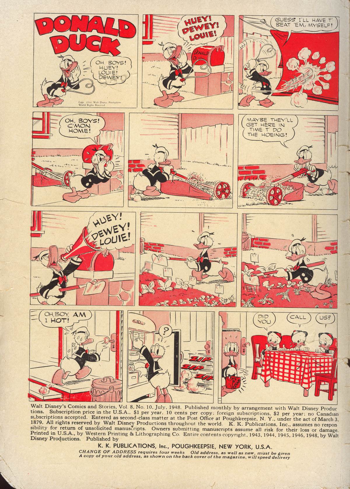 Read online Walt Disney's Comics and Stories comic -  Issue #94 - 2