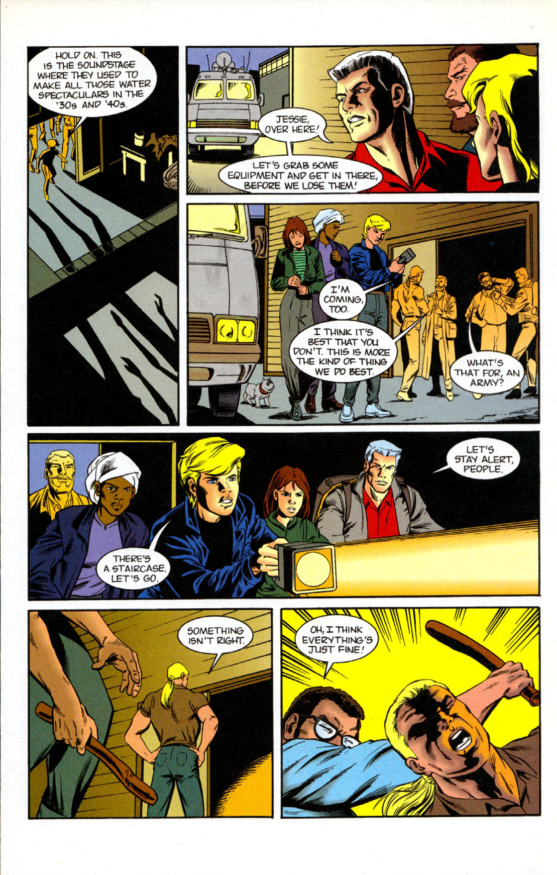 Read online The Real Adventures of Jonny Quest comic -  Issue #7 - 8