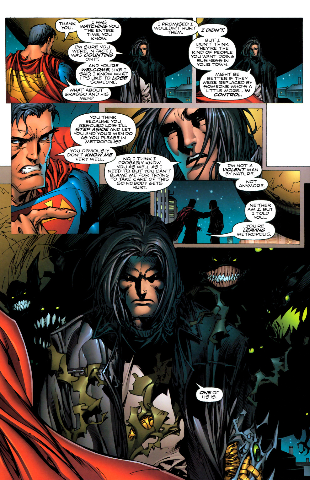 Read online The Darkness/Superman comic -  Issue #2 - 16