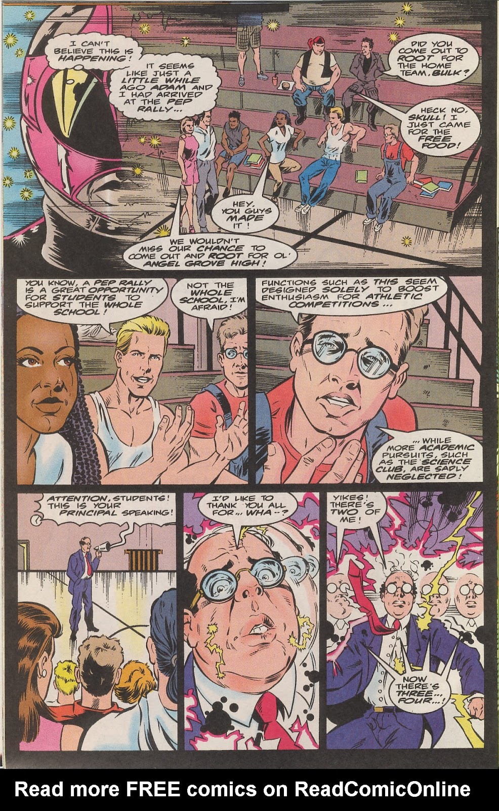 Saban's Mighty Morphin' Power Rangers (1995) issue 1 - Page 22