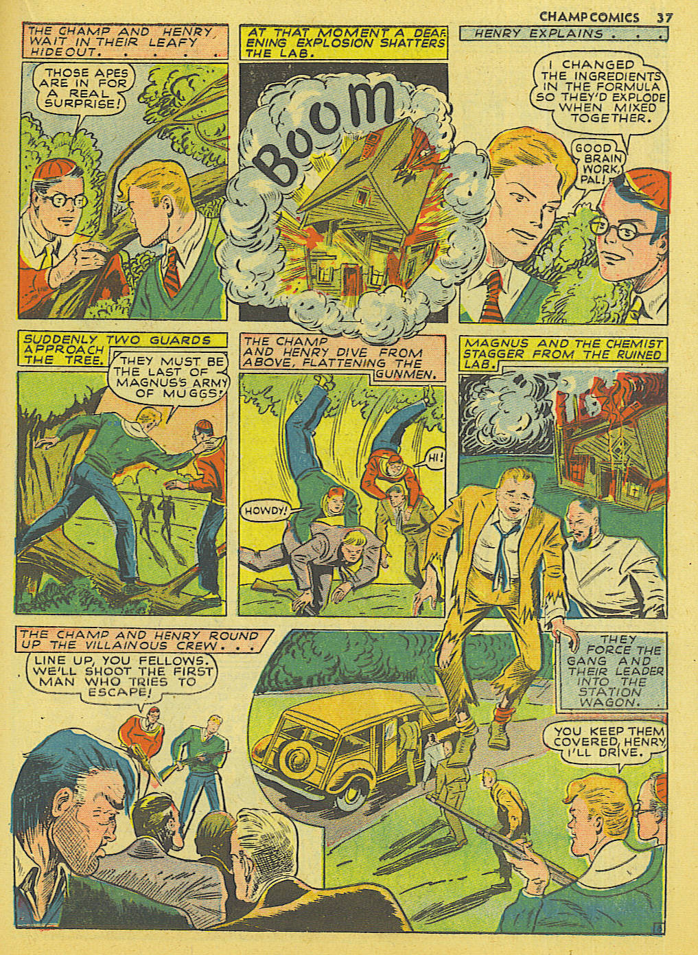 Read online Champ Comics comic -  Issue #17 - 38