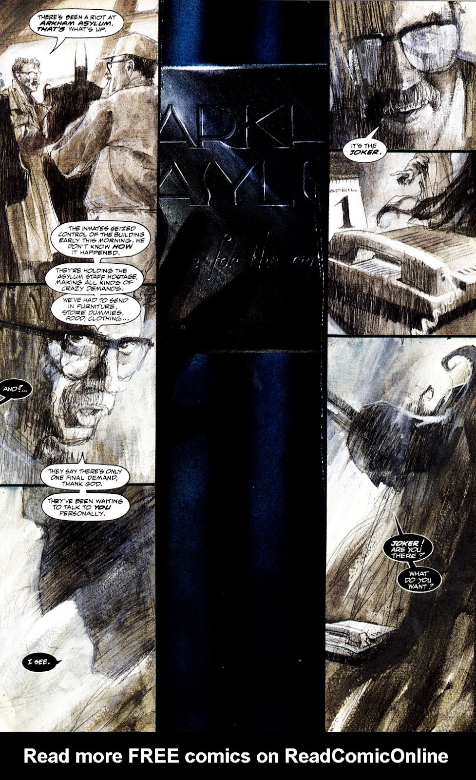 Batman: Arkham Asylum (1989) issue Full - Page 15