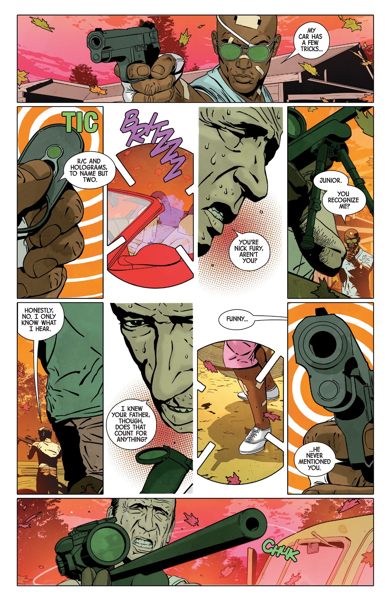 Read online Nick Fury comic -  Issue #5 - 17