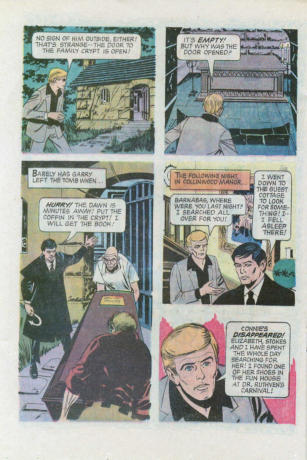 Read online Dark Shadows (1969) comic -  Issue #21 - 24