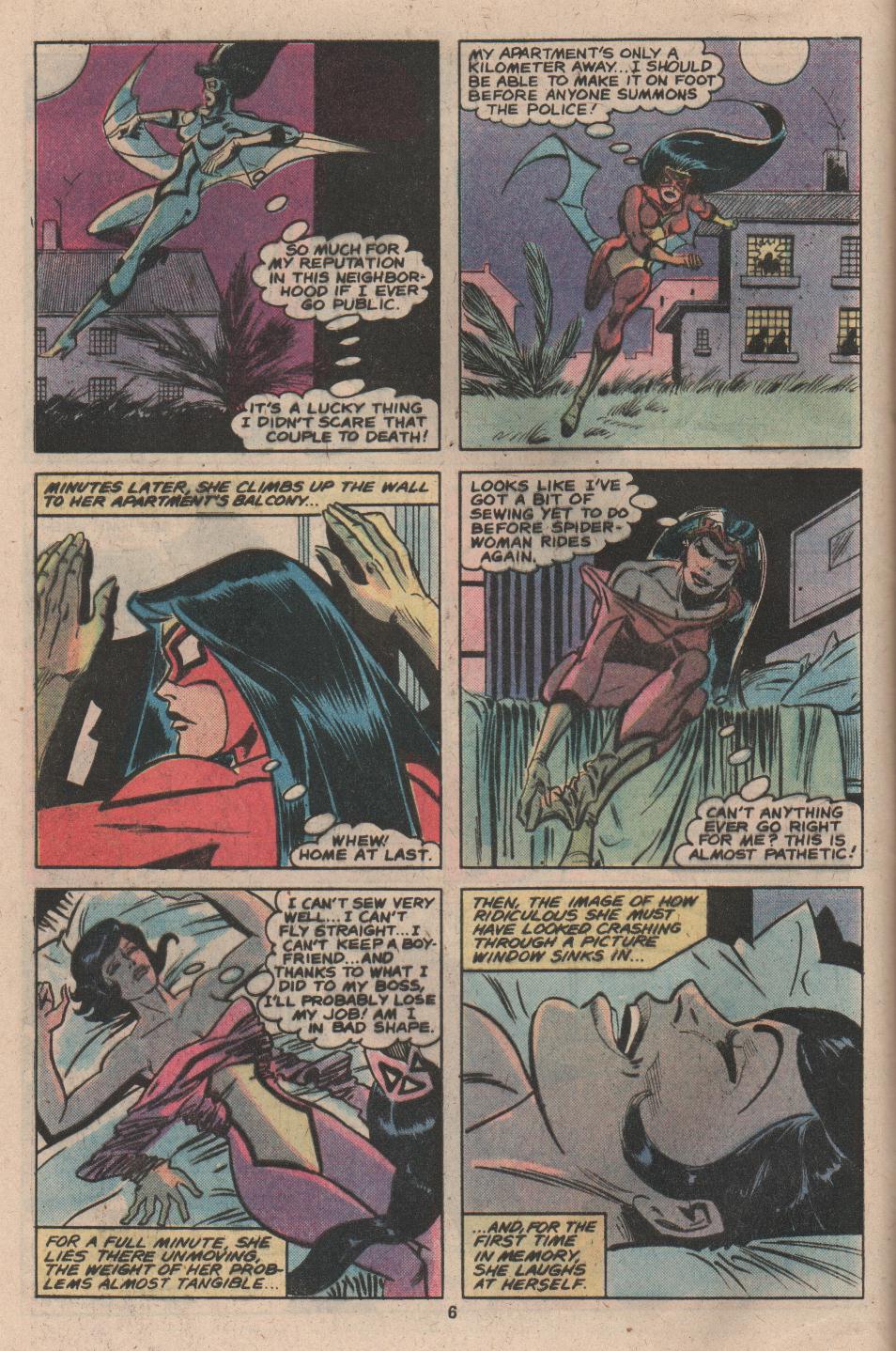 Read online Spider-Woman (1978) comic -  Issue #17 - 6