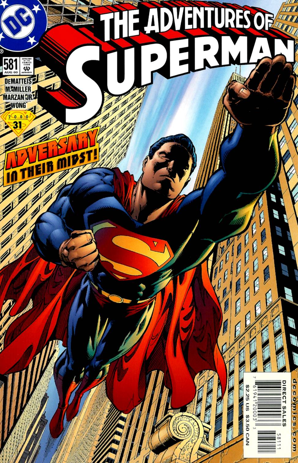 Read online Adventures of Superman (1987) comic -  Issue #581 - 1