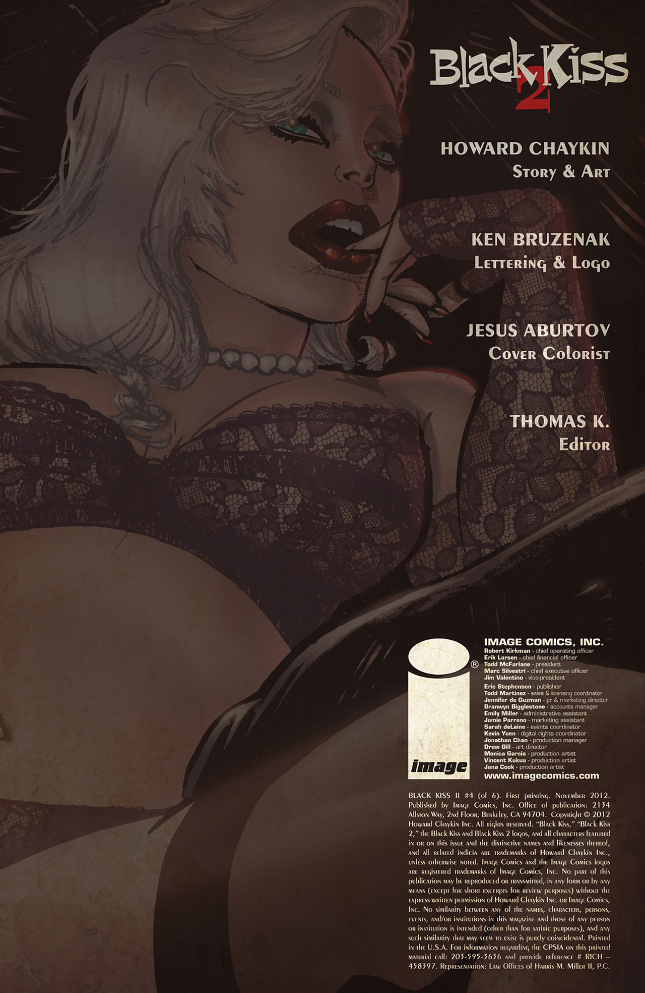 Read online Black Kiss II comic -  Issue #4 - 2