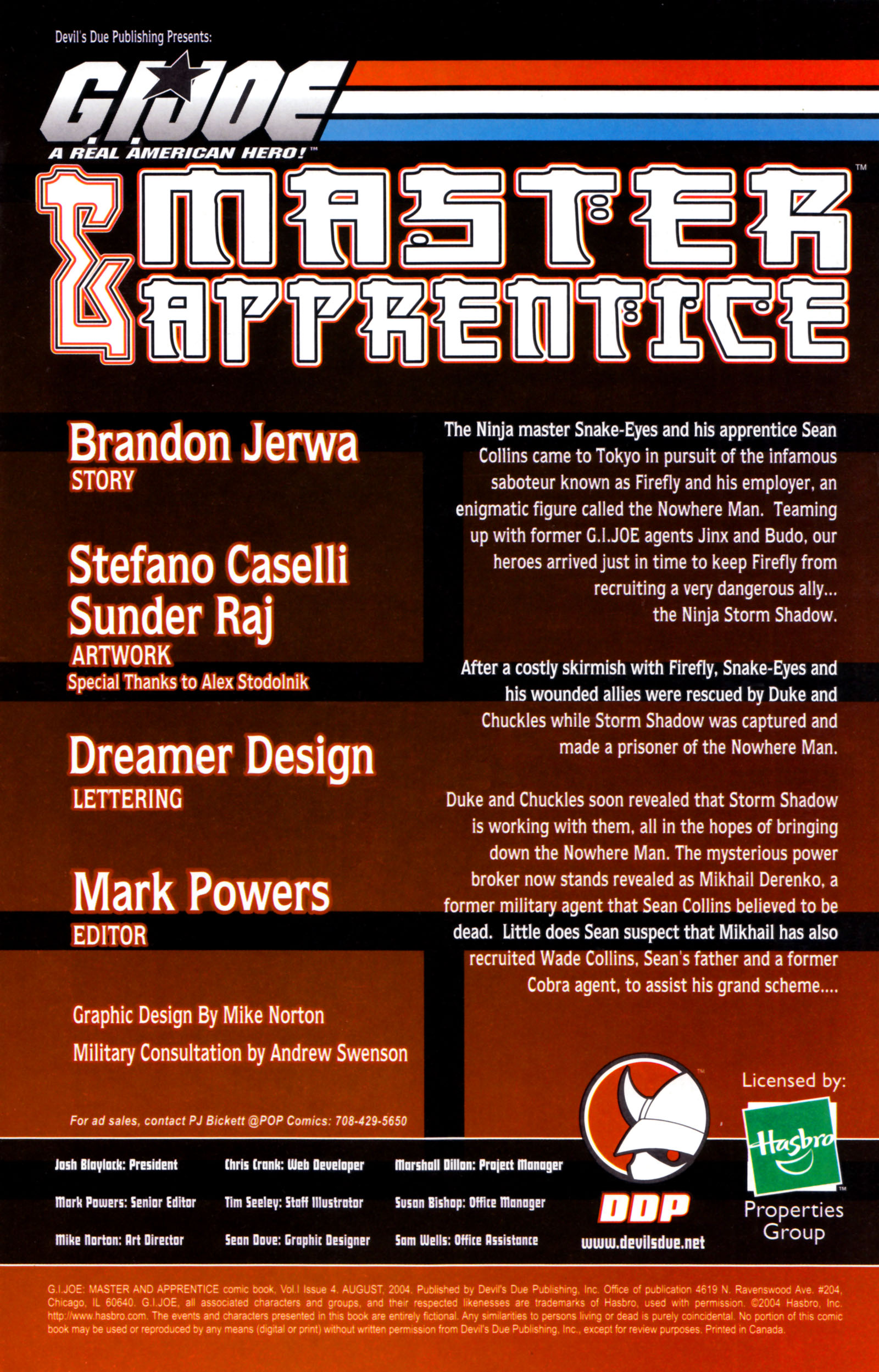 Read online G.I. Joe: Master & Apprentice comic -  Issue #4 - 3
