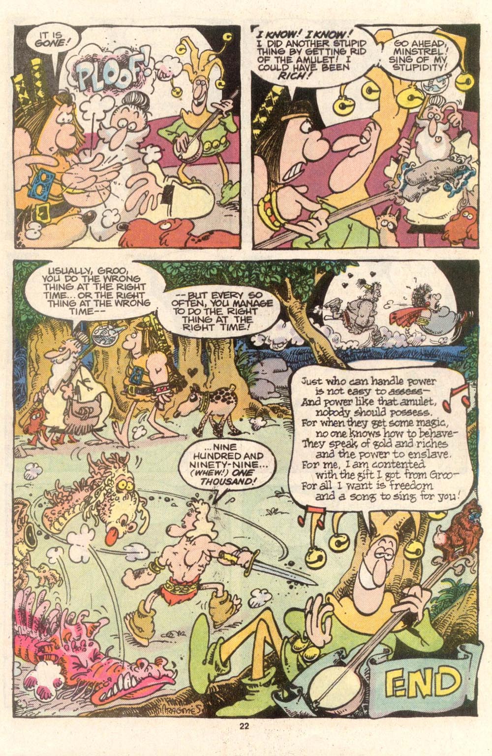 Read online Sergio Aragonés Groo the Wanderer comic -  Issue #36 - 23