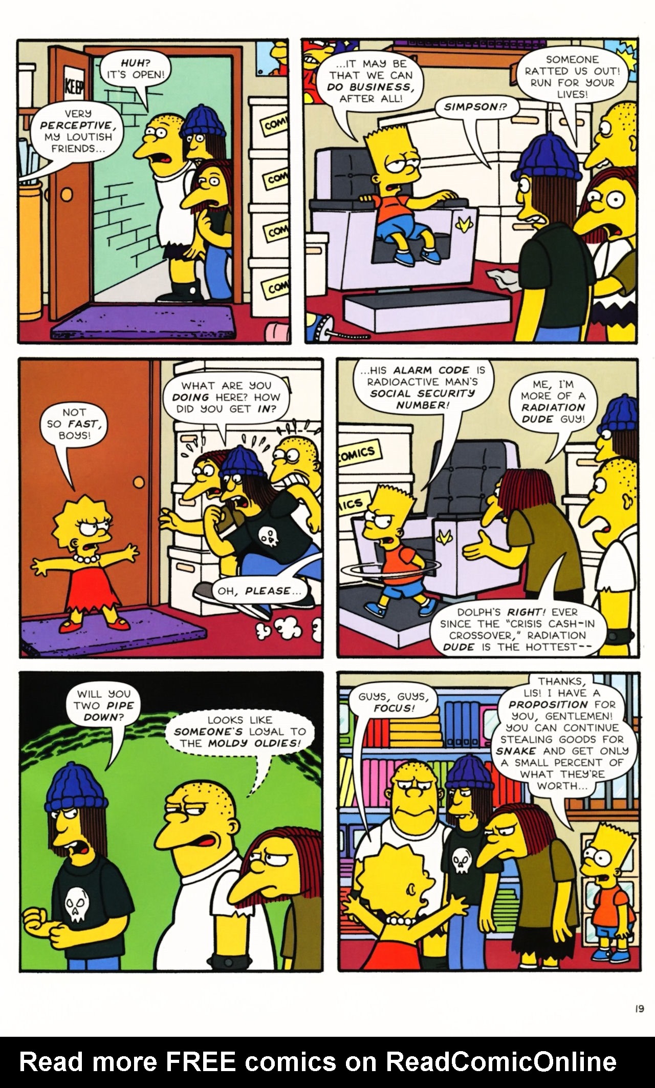 Read online Simpsons Comics comic -  Issue #167 - 19