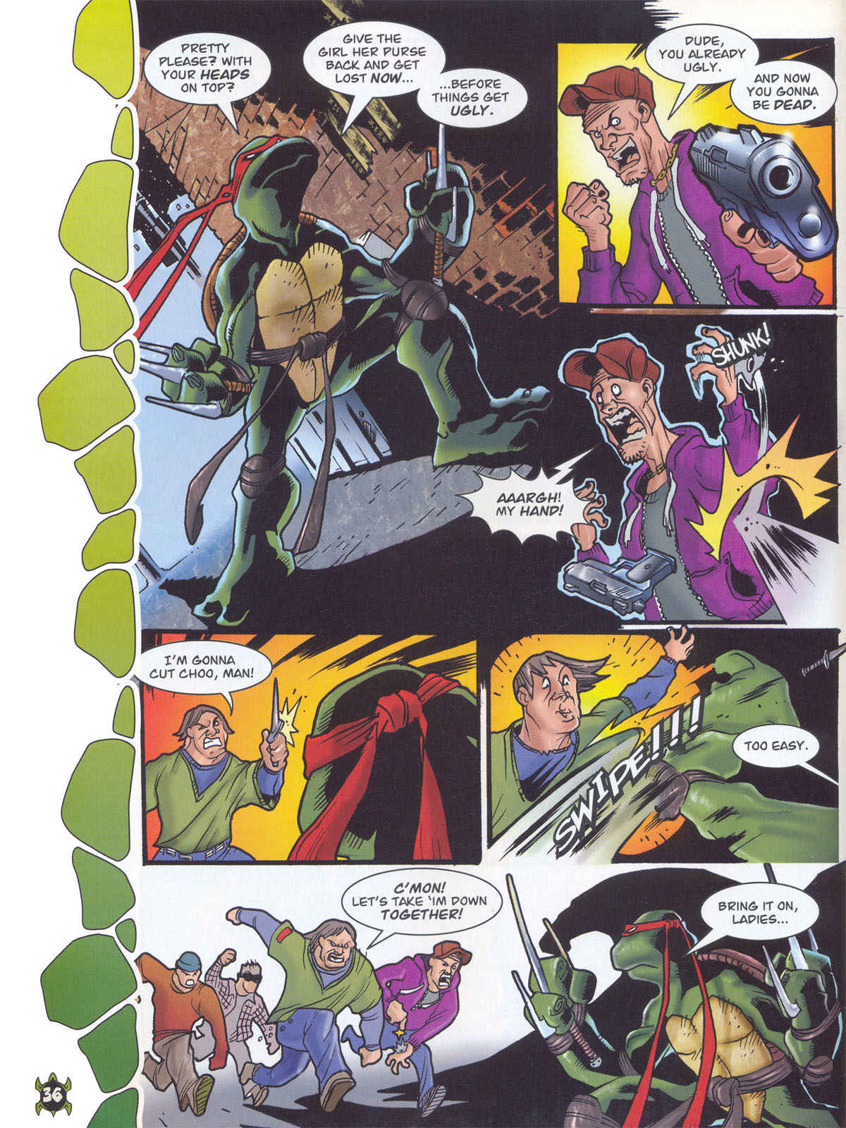 Read online Teenage Mutant Ninja Turtles Comic comic -  Issue #2 - 30
