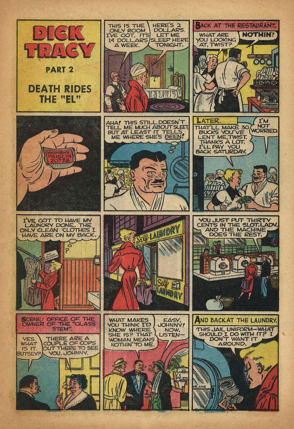 Read online Dick Tracy comic -  Issue #58 - 21