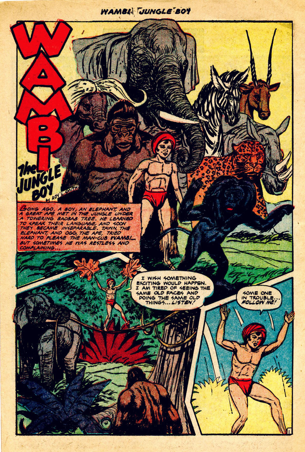 Read online Wambi Jungle Boy comic -  Issue #13 - 4