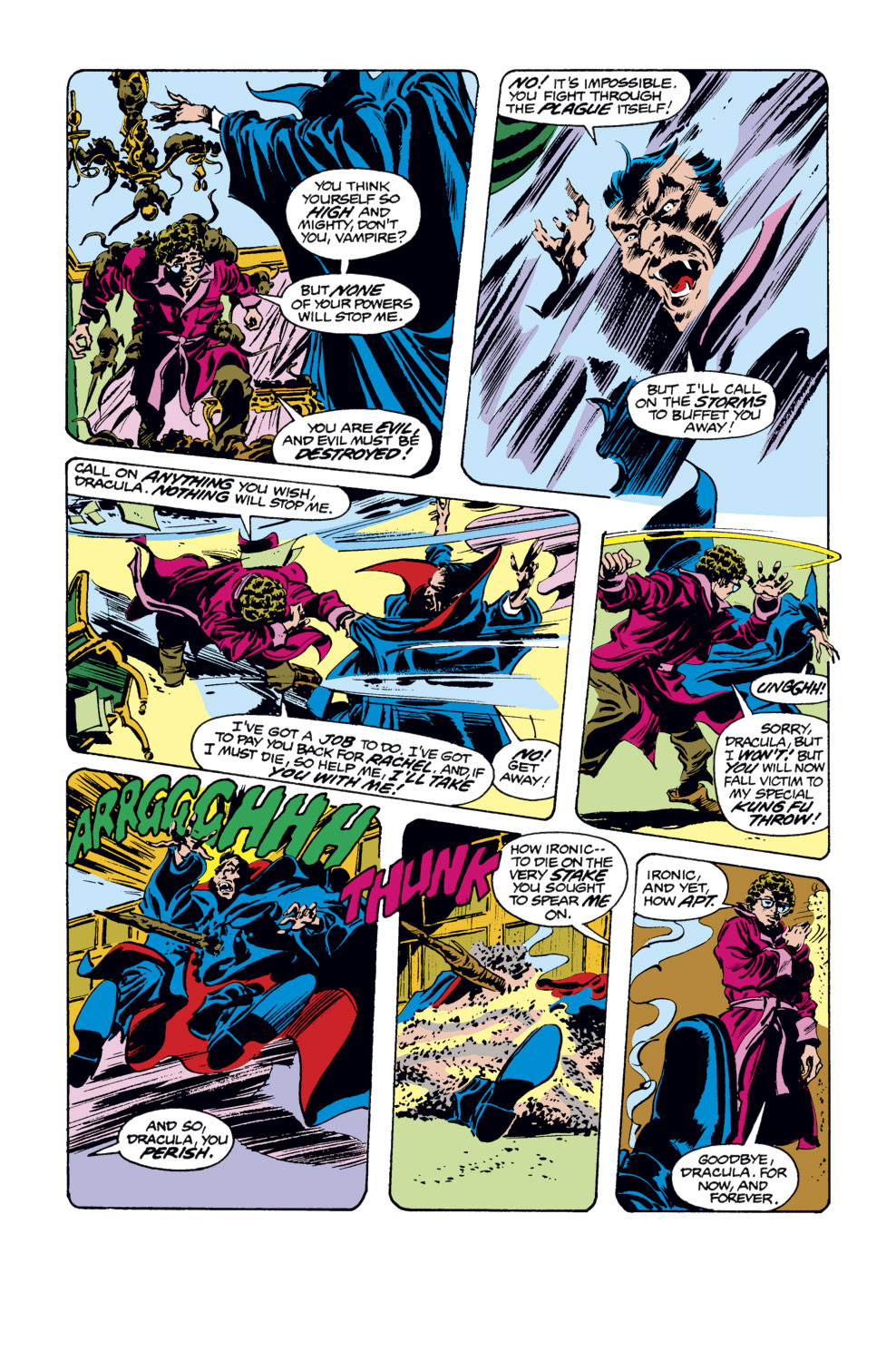 Read online Tomb of Dracula (1972) comic -  Issue #56 - 17