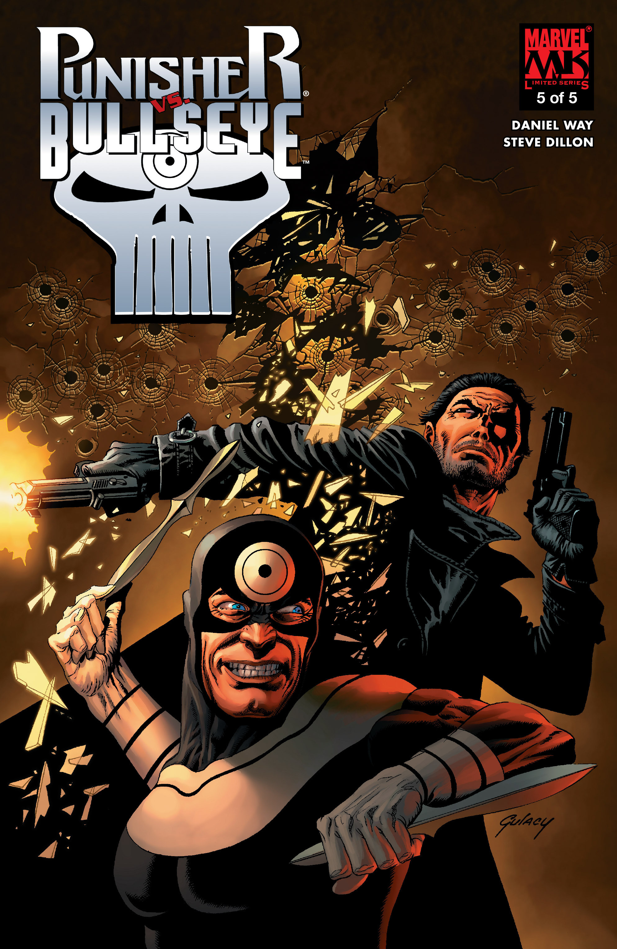 Read online Punisher vs. Bullseye comic -  Issue #5 - 1