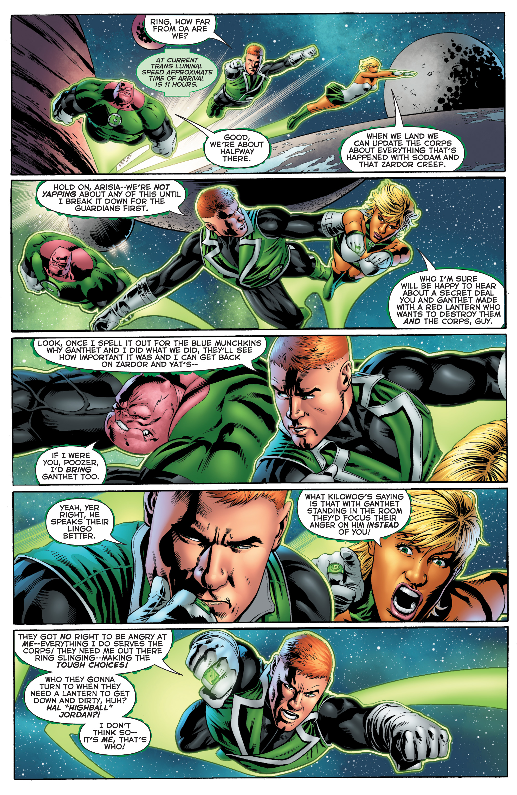 Read online Green Lantern: Emerald Warriors comic -  Issue #8 - 3