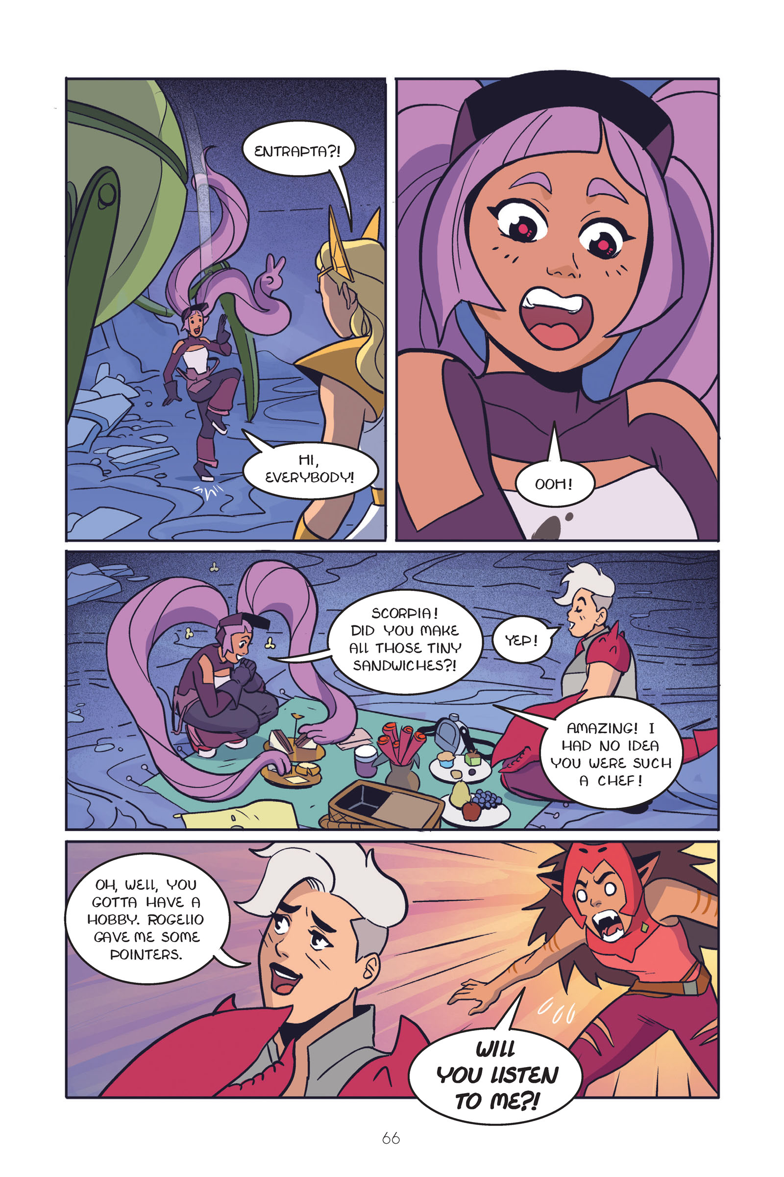 Read online She-Ra and the Princesses of Power: Legend of the Fire Princess comic -  Issue # TPB - 68