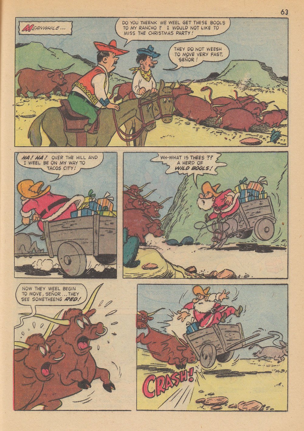 Read online Bugs Bunny's Christmas Funnies comic -  Issue # TPB 6 - 65