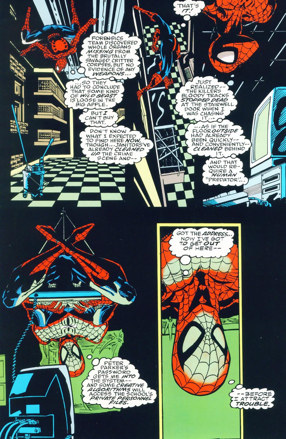 Read online Spider-Man, Punisher, Sabretooth: Designer Genes comic -  Issue # Full - 10
