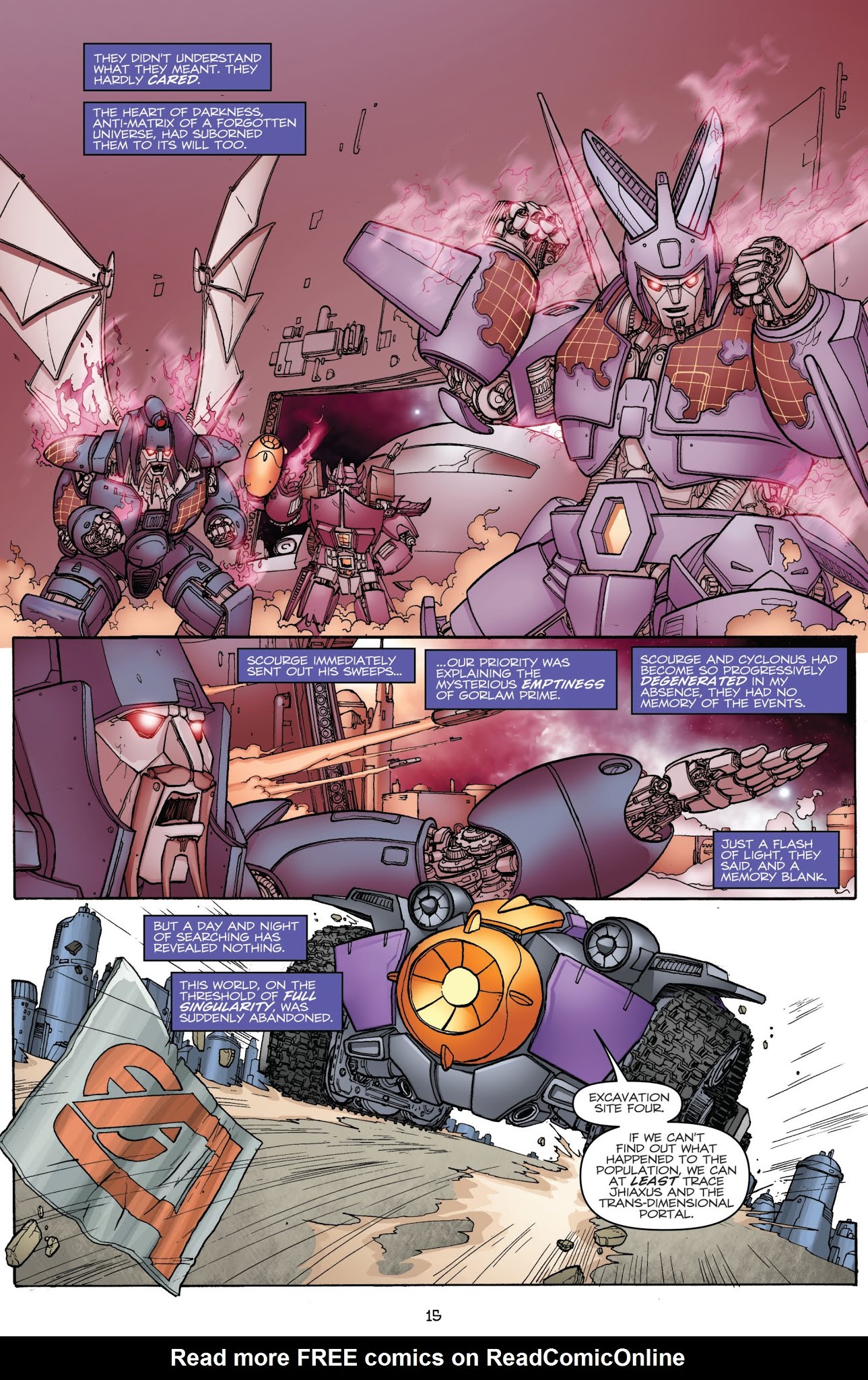 Read online Transformers: The IDW Collection comic -  Issue # TPB 8 (Part 1) - 15