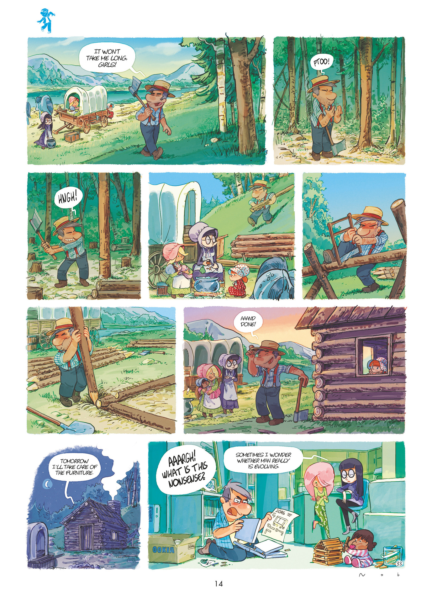 Read online Dad comic -  Issue #1 - 14