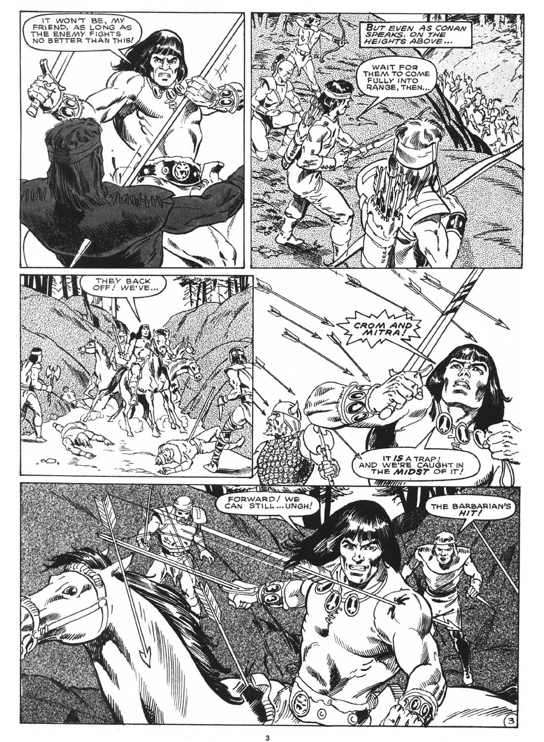 Read online The Savage Sword Of Conan comic -  Issue #171 - 5