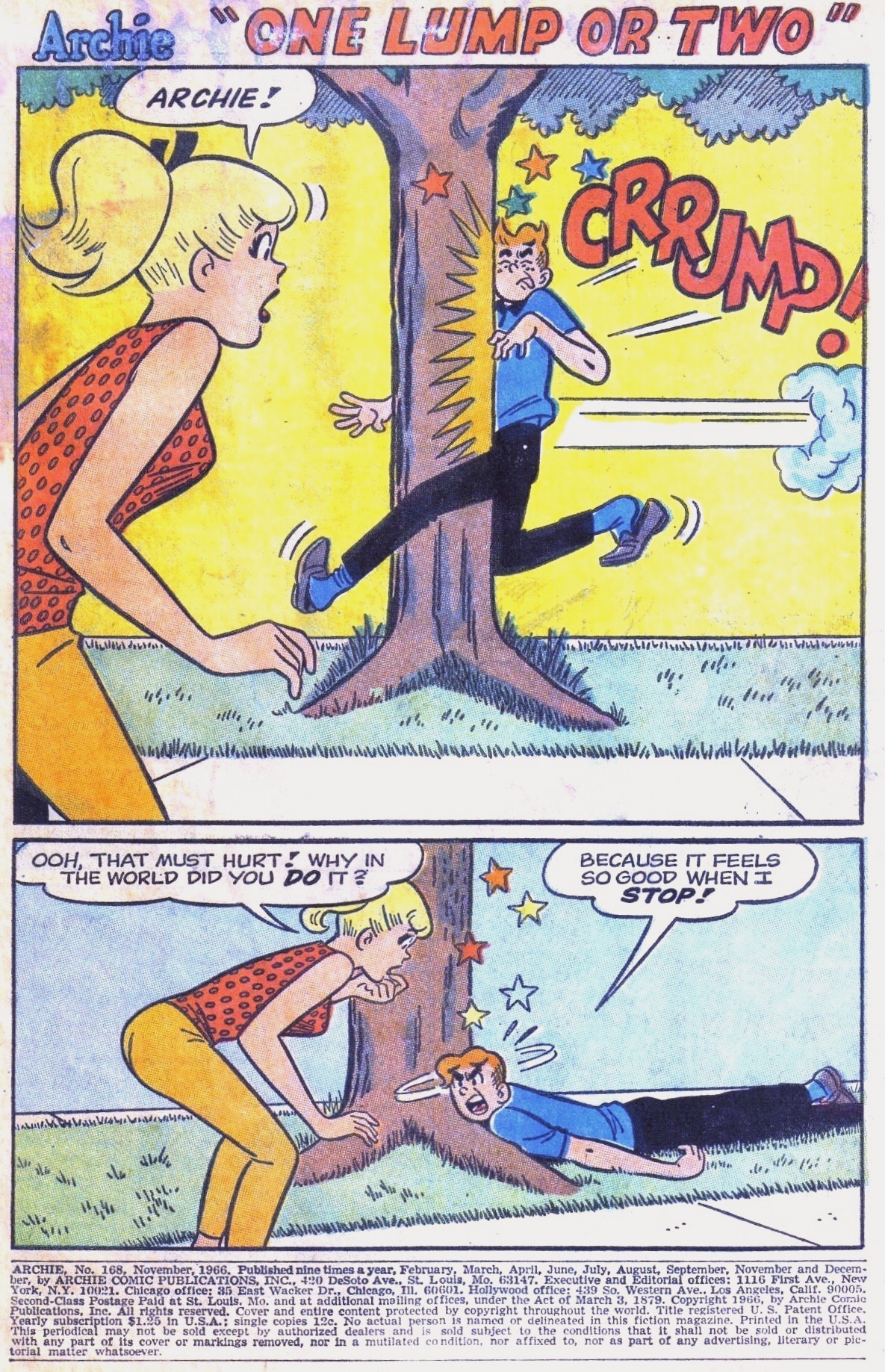 Read online Archie (1960) comic -  Issue #168 - 3