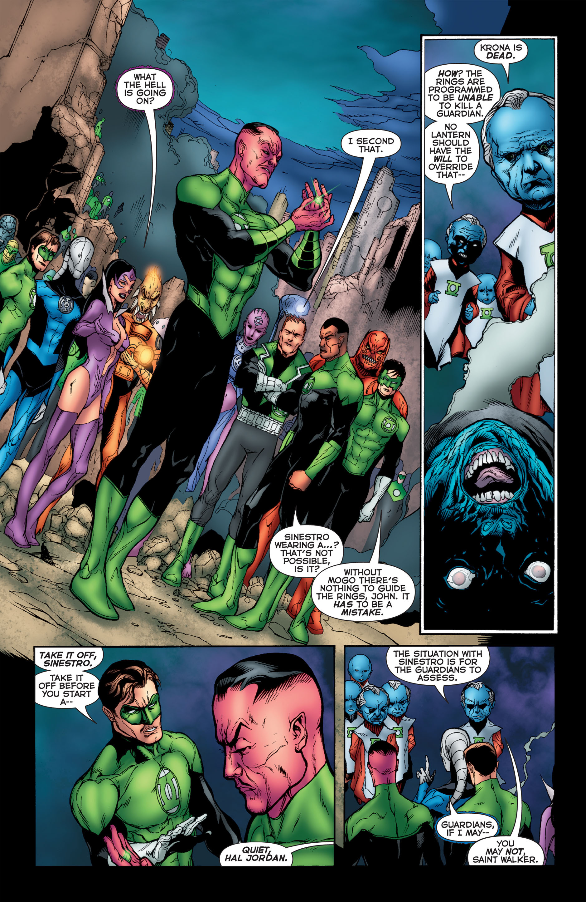 Read online Green Lantern: War of the Green Lanterns (2011) comic -  Issue # TPB - 231