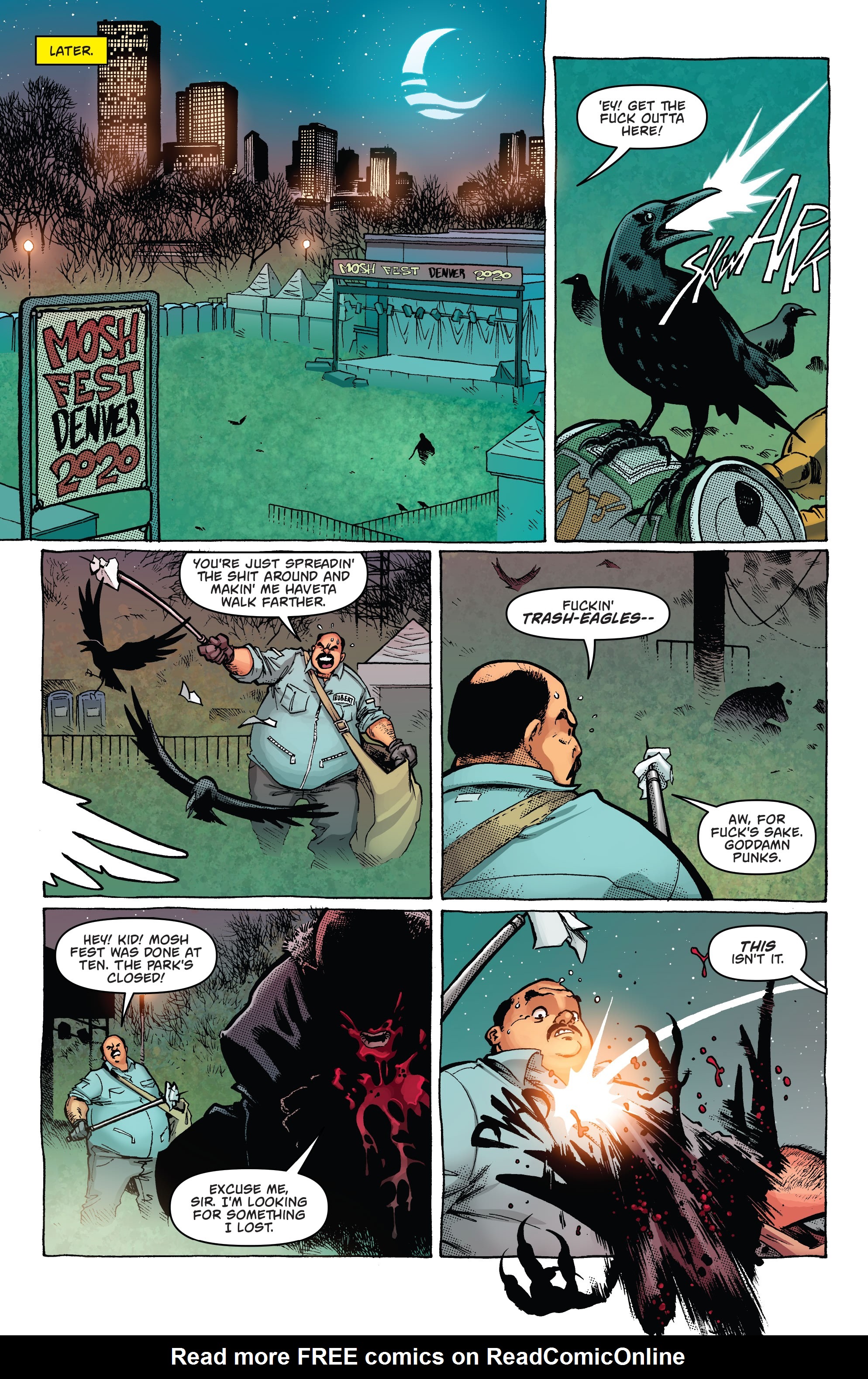 Read online The Crow: Lethe comic -  Issue #1 - 12