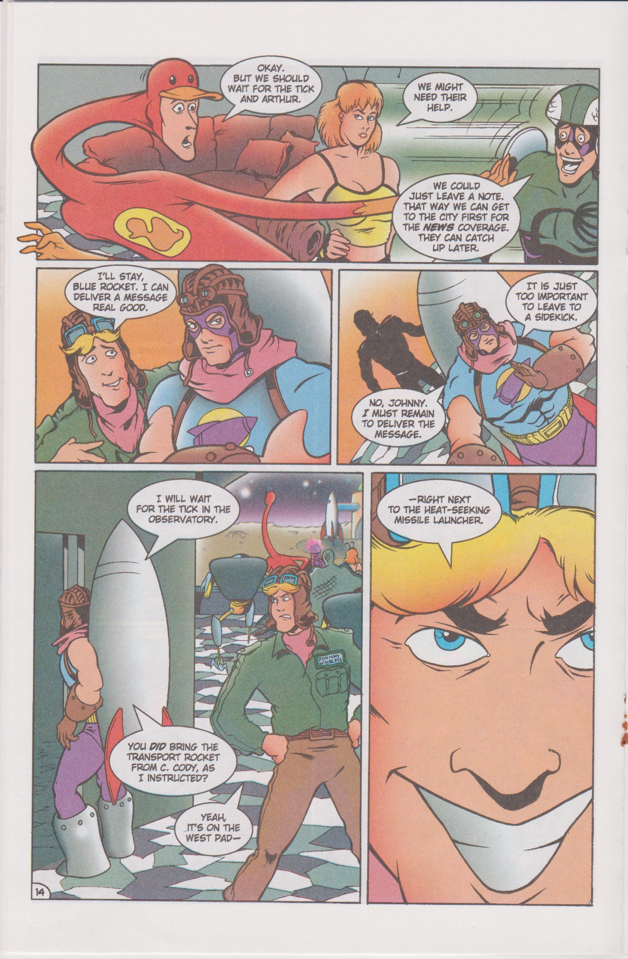 Read online The Tick Color comic -  Issue #3 - 16