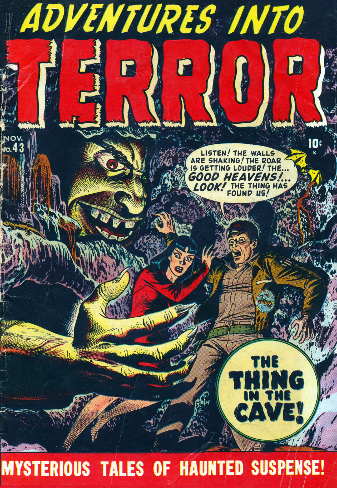 Read online Adventures into Terror comic -  Issue #1 - 1