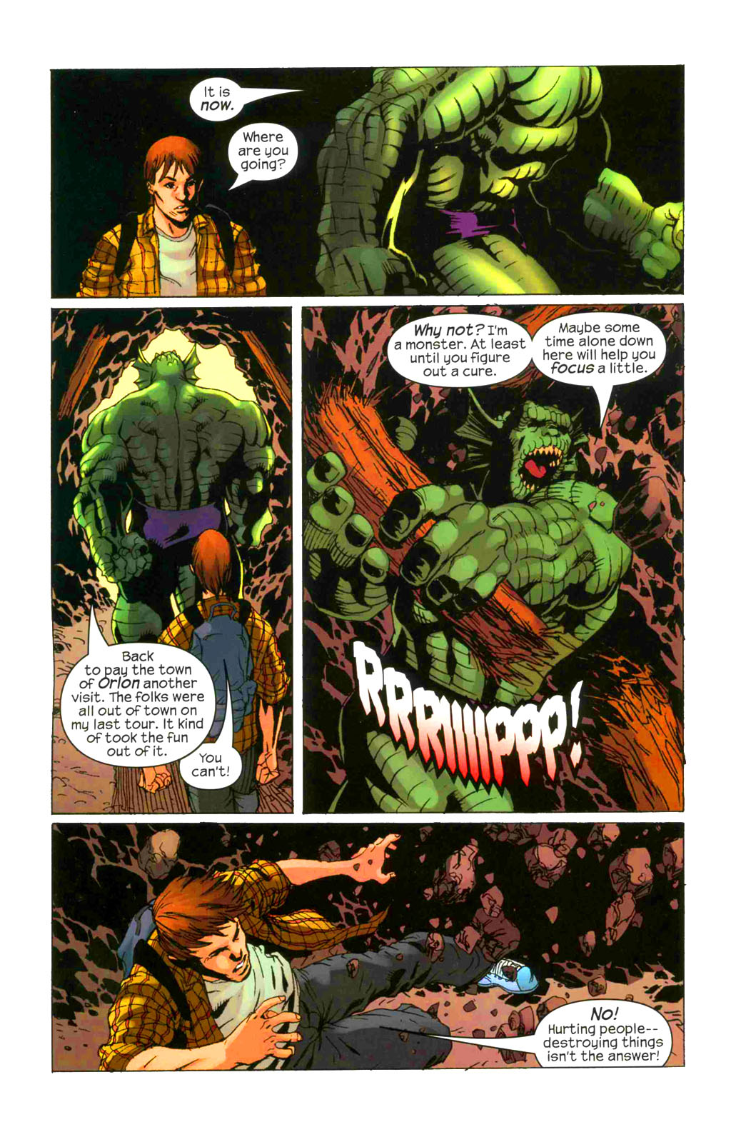 Read online Marvel Age Hulk comic -  Issue #4 - 11