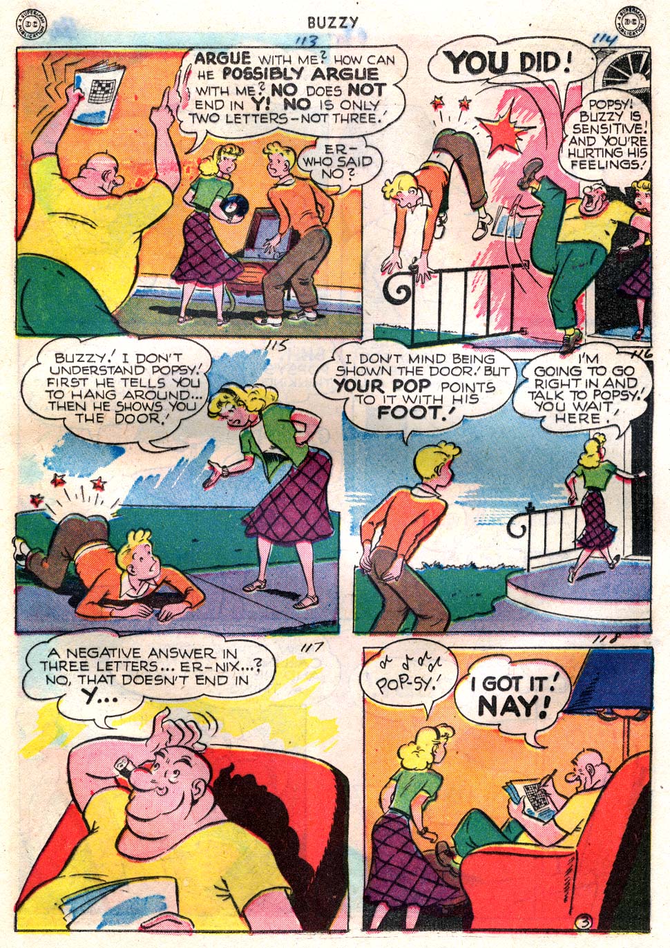 Read online Buzzy comic -  Issue #22 - 31