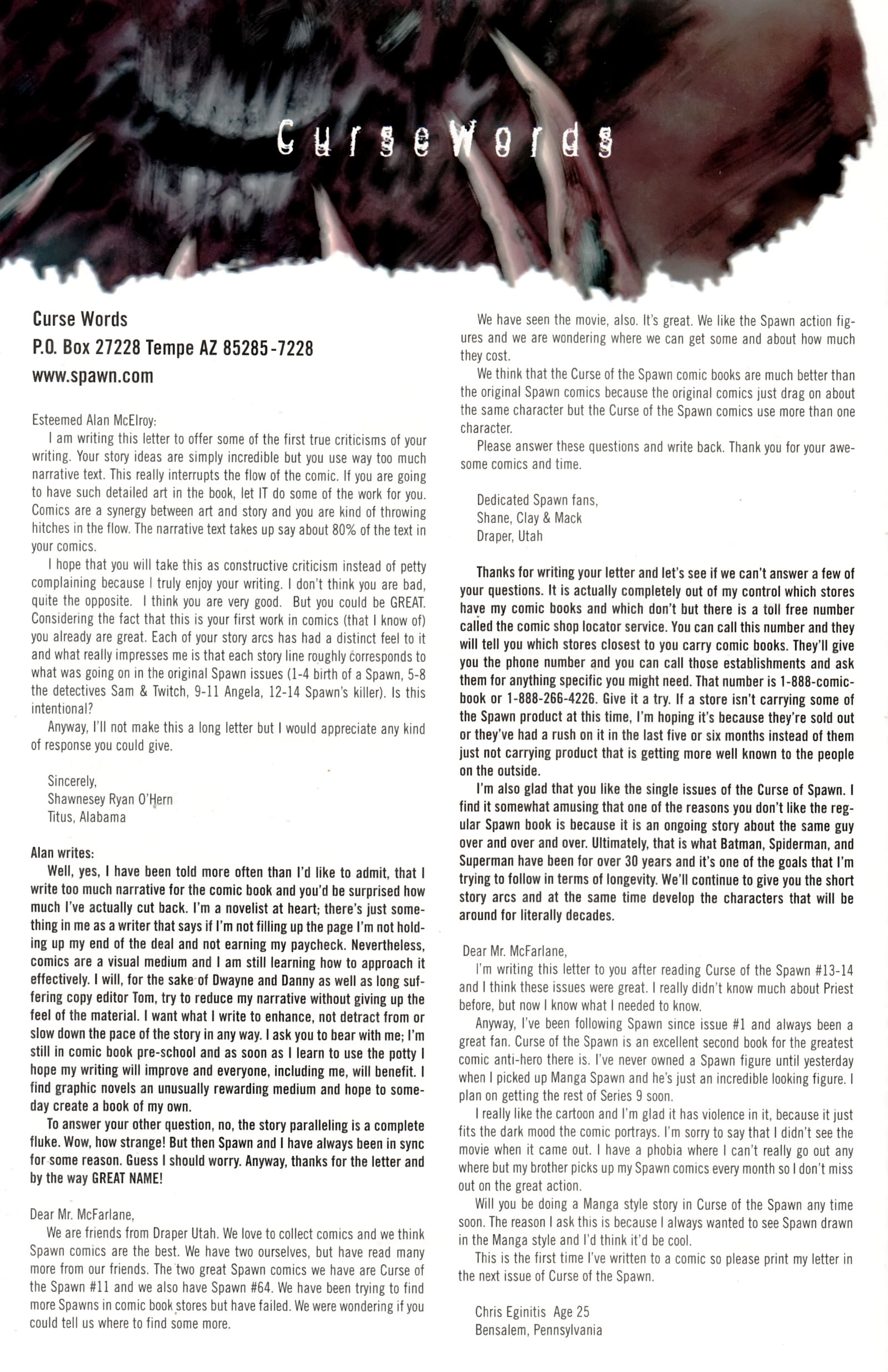 Read online Curse of the Spawn comic -  Issue #16 - 24