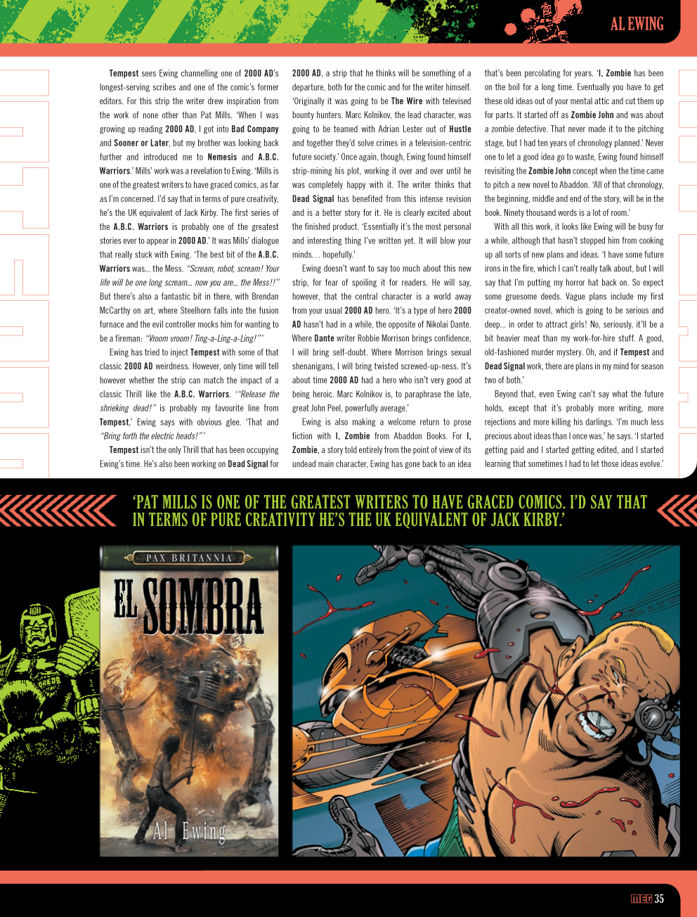 Read online Judge Dredd Megazine (Vol. 5) comic -  Issue #267 - 35
