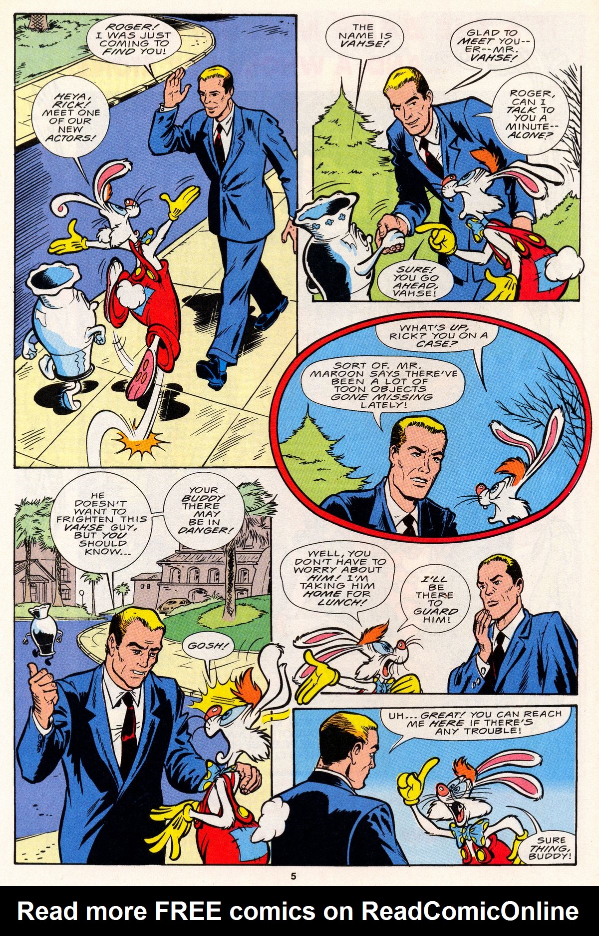 Read online Roger Rabbit comic -  Issue #4 - 8