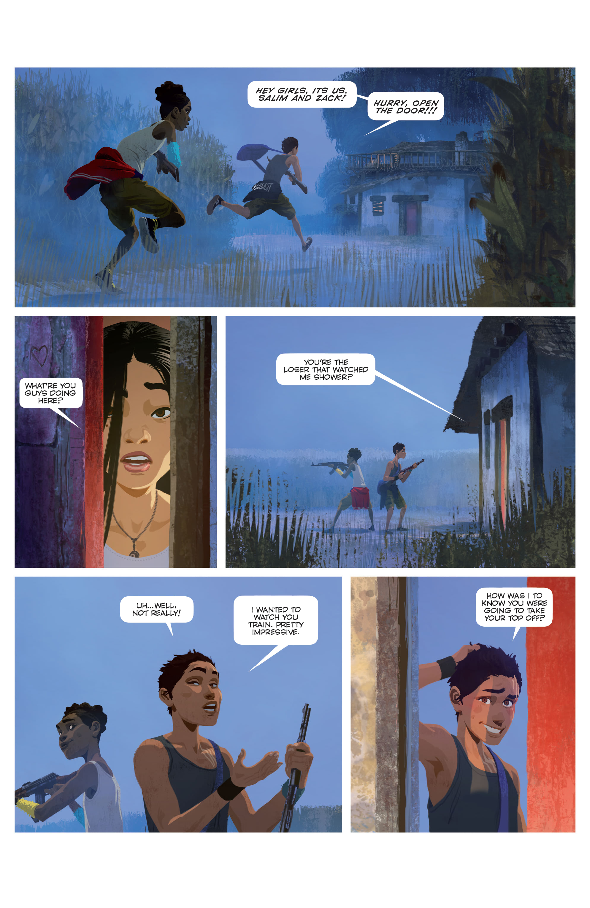 Read online Gung-Ho comic -  Issue #6 - 11