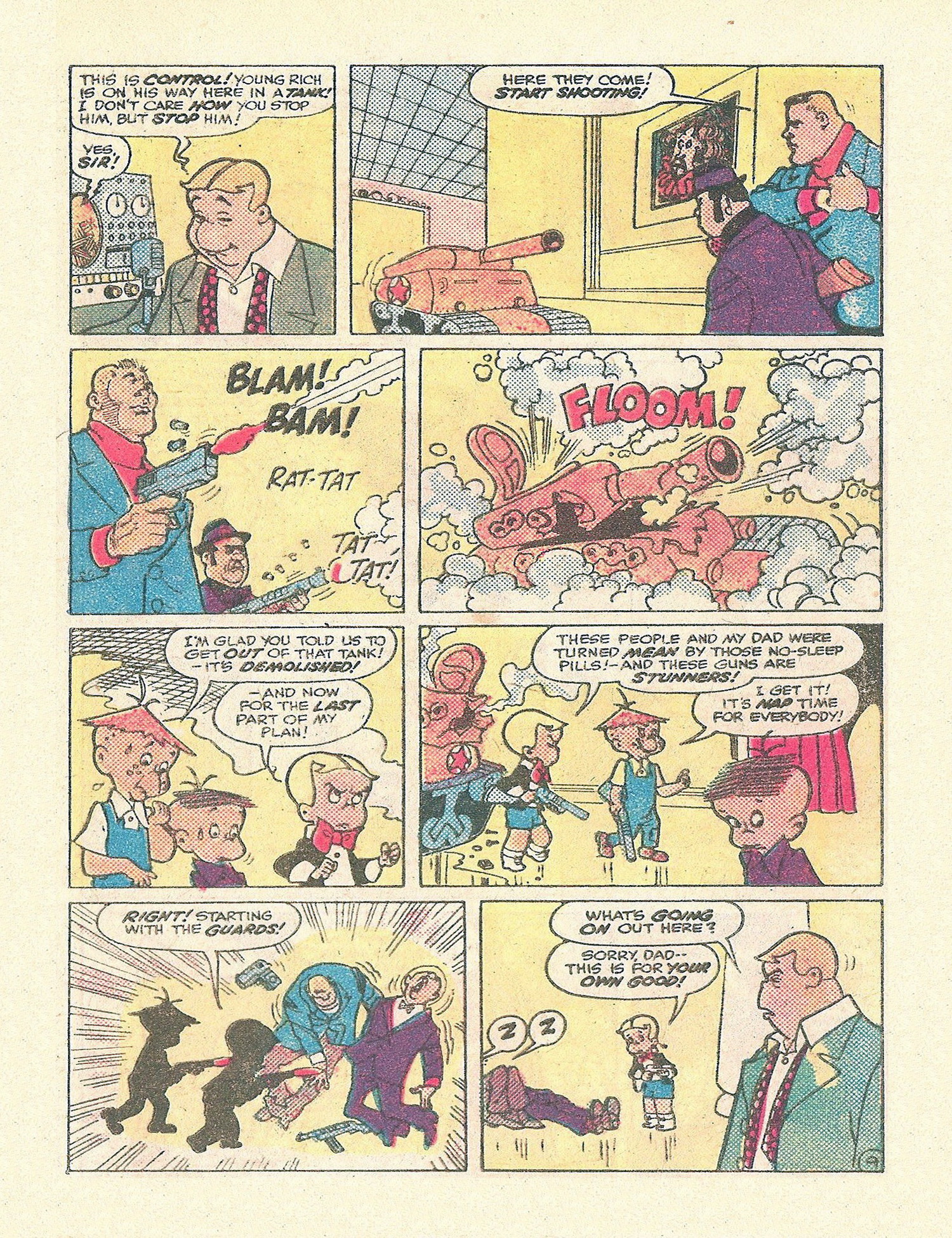 Read online Richie Rich Digest Stories comic -  Issue #13 - 97