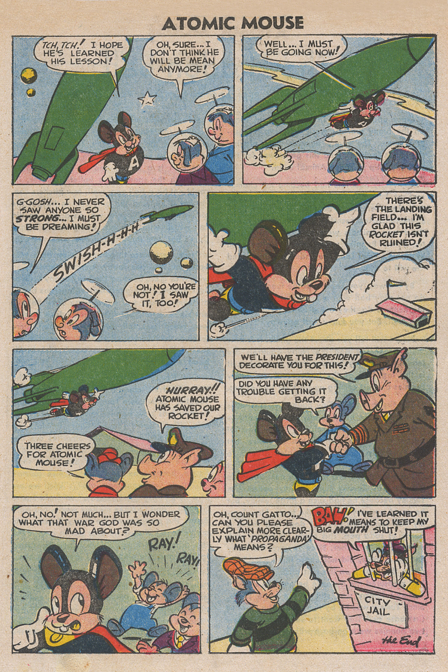 Read online Atomic Mouse comic -  Issue #18 - 19