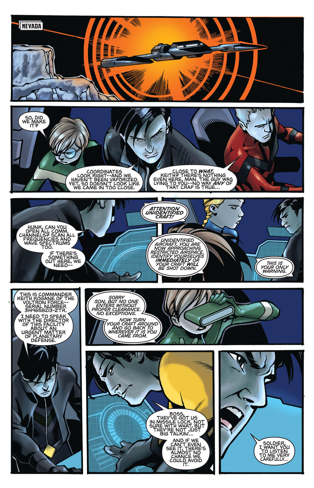 Read online Voltron comic -  Issue #2 - 13