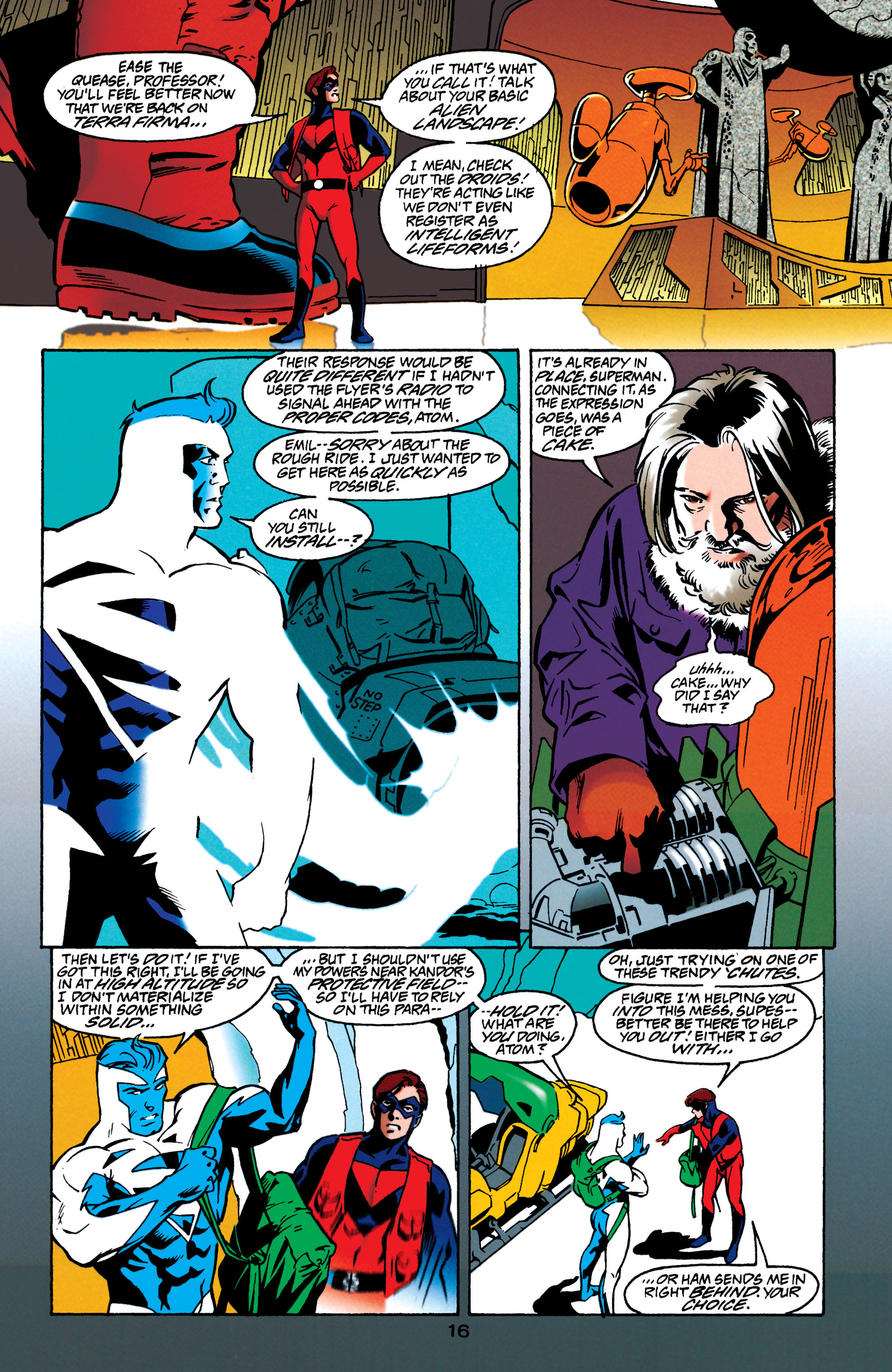 Read online Adventures of Superman (1987) comic -  Issue #547 - 16