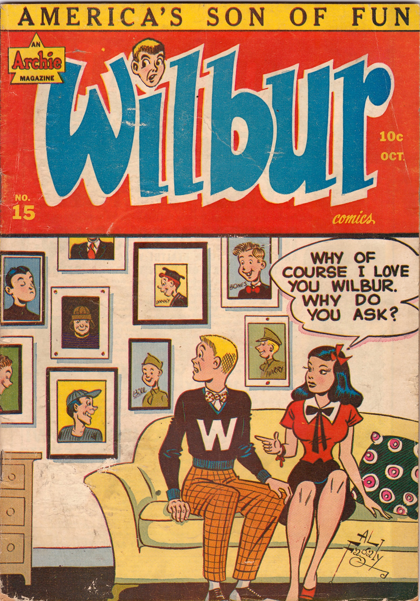 Read online Wilbur Comics comic -  Issue #15 - 1
