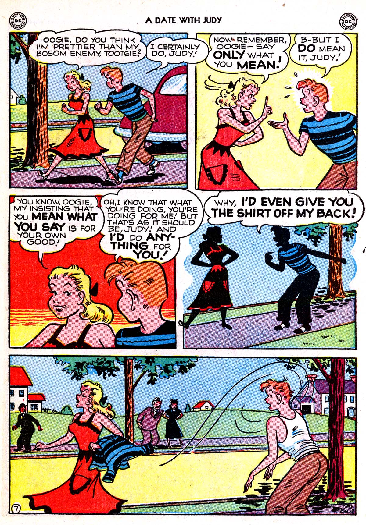 Read online A Date with Judy comic -  Issue #9 - 9