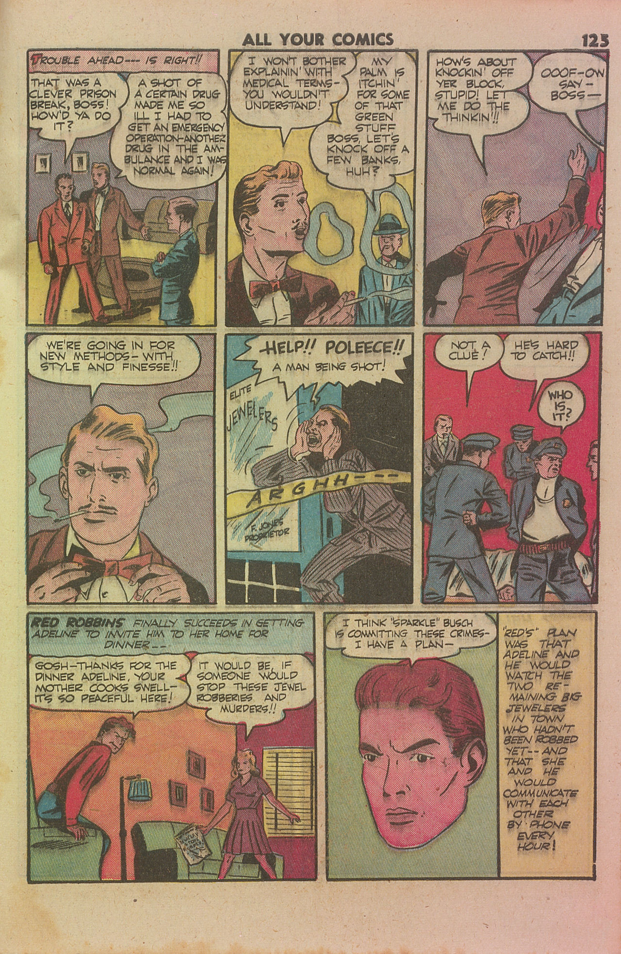Read online Fox Comics Annual comic -  Issue # TPB 3 - 127