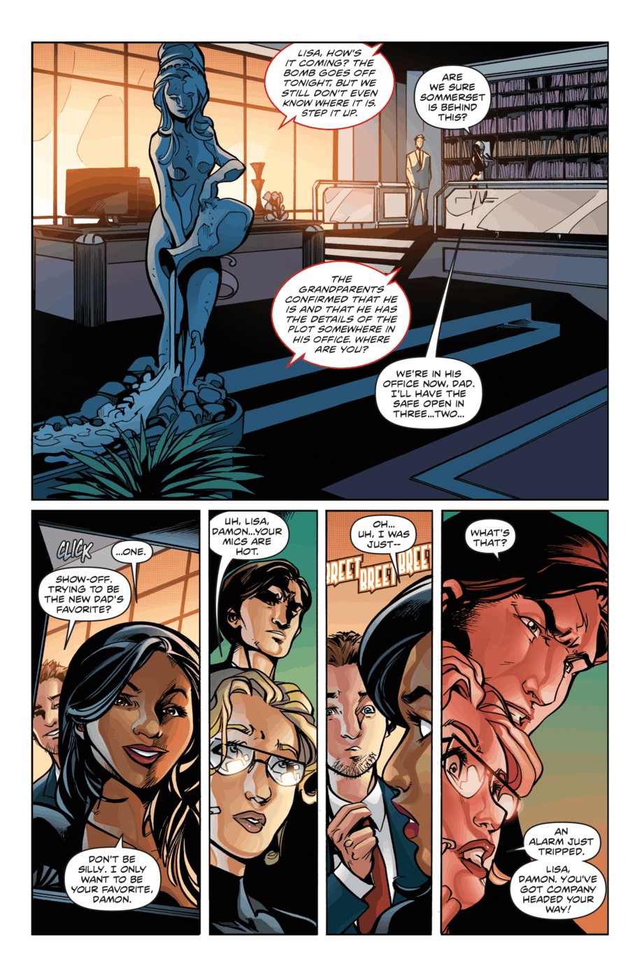 Read online Protocol: Orphans comic -  Issue #1 - 12