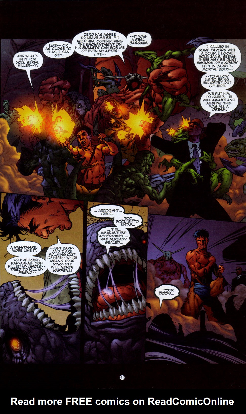 Read online Turok/Shadowman comic -  Issue # Full - 42