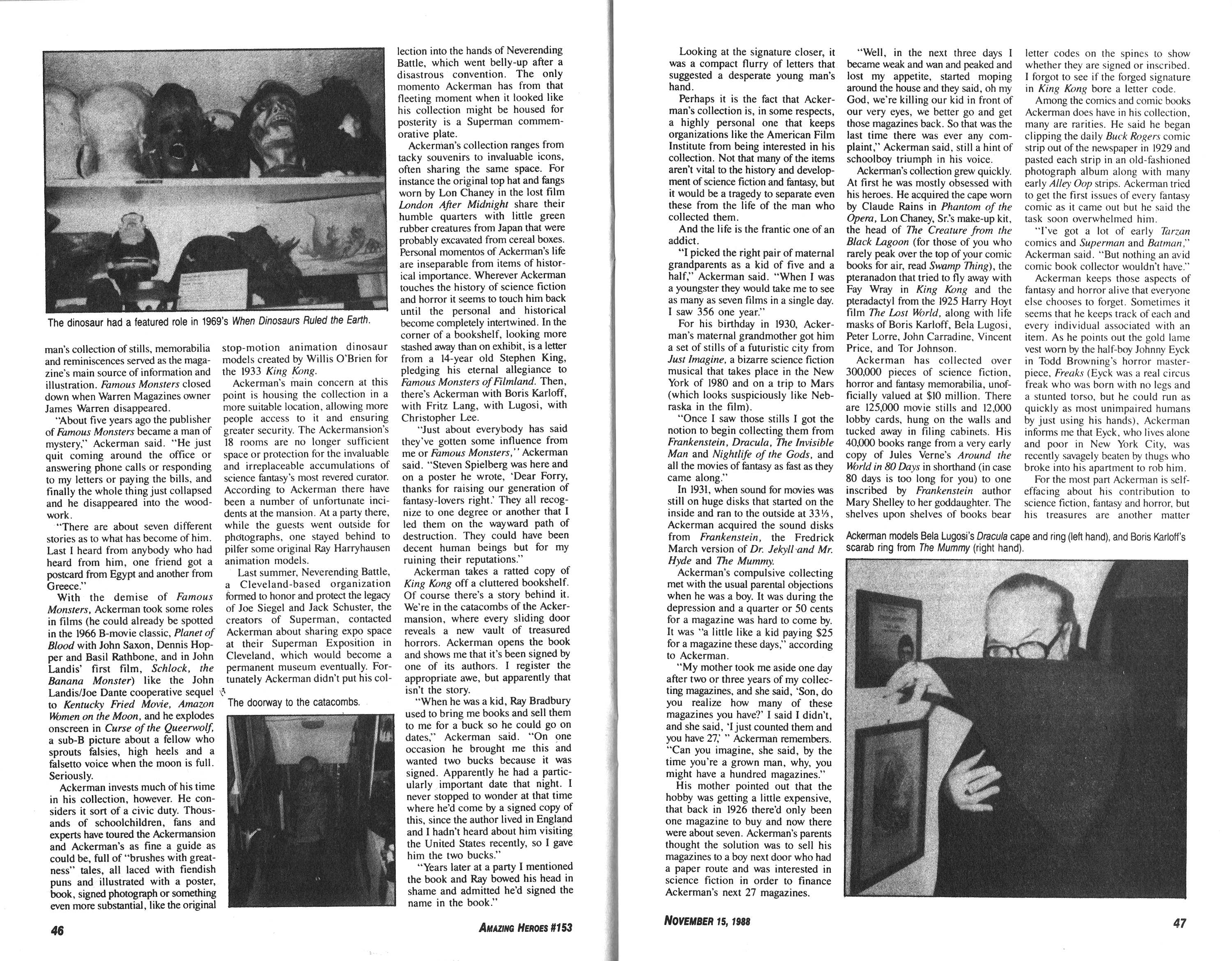 Read online Amazing Heroes comic -  Issue #153 - 24