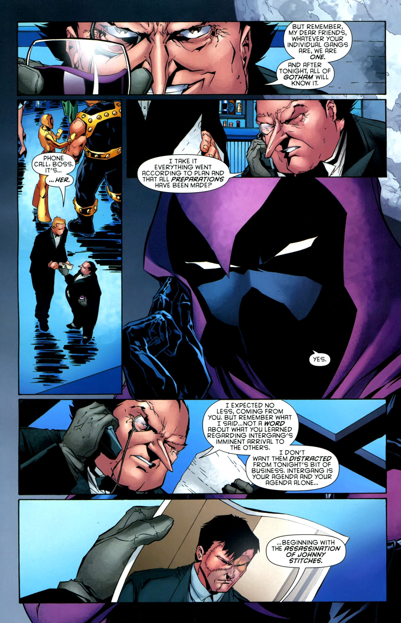 Read online Gotham Underground comic -  Issue #6 - 12