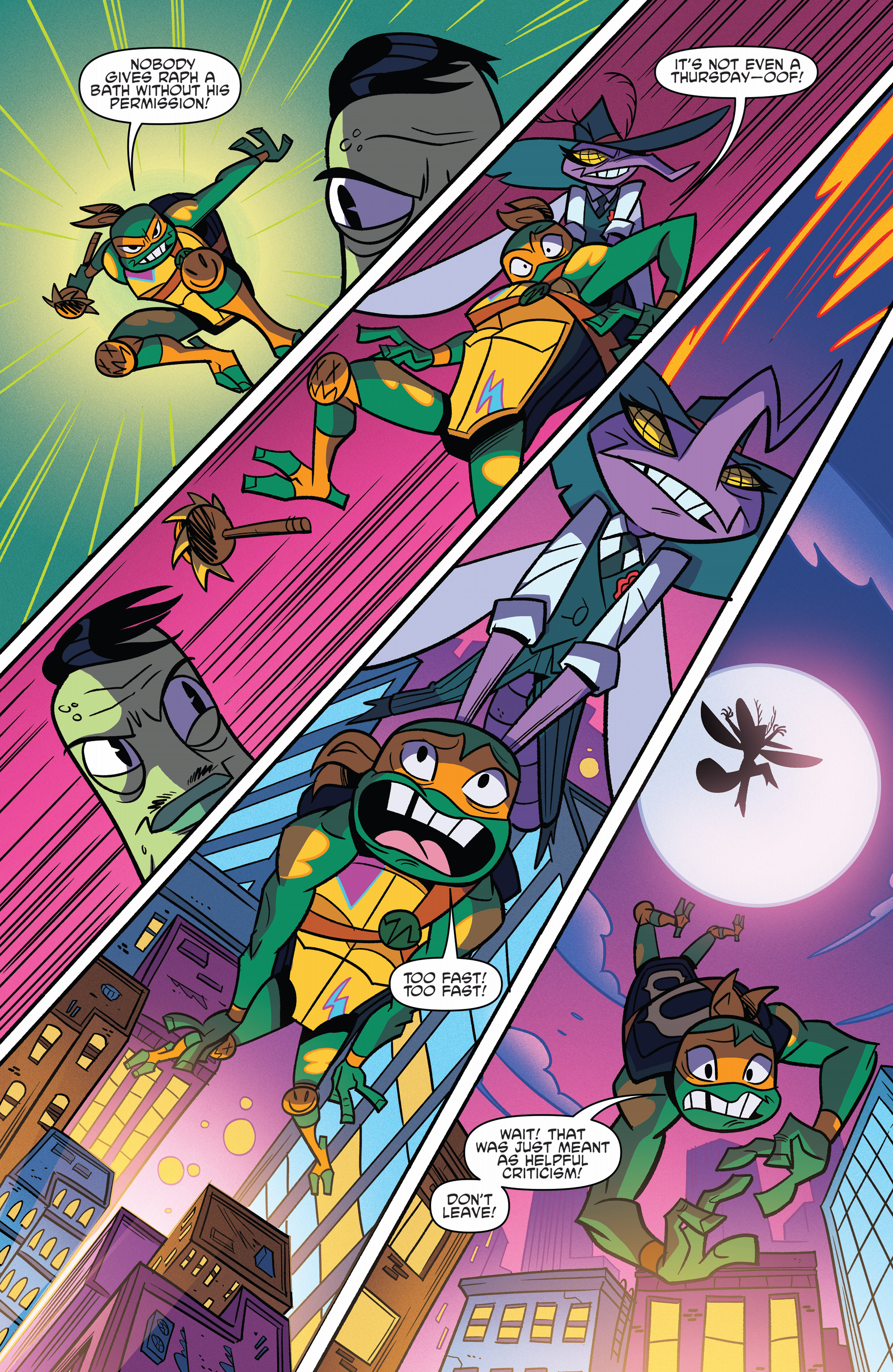 Read online Rise of the Teenage Mutant Ninja Turtles: Sound Off! comic -  Issue #1 - 19